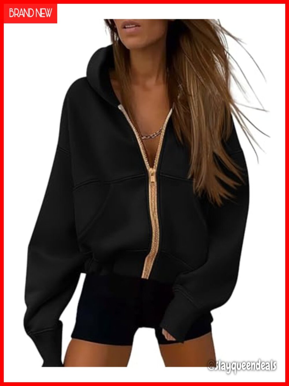 Women's Zip Up Fleece Hoodie Sweatshirt